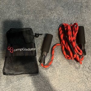 Camp gladiator weighted jump rope